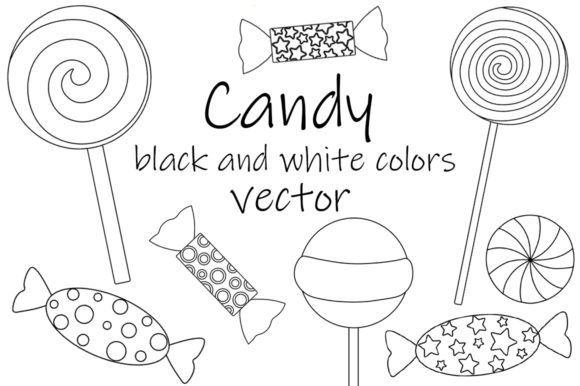 A Designer’s Take on Candy Graphics for Crafts & Branding