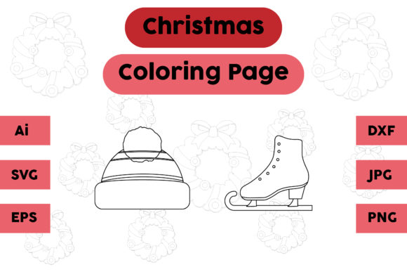 A Graphic Designer's Practical Review: Christmas Hat Shoes Set