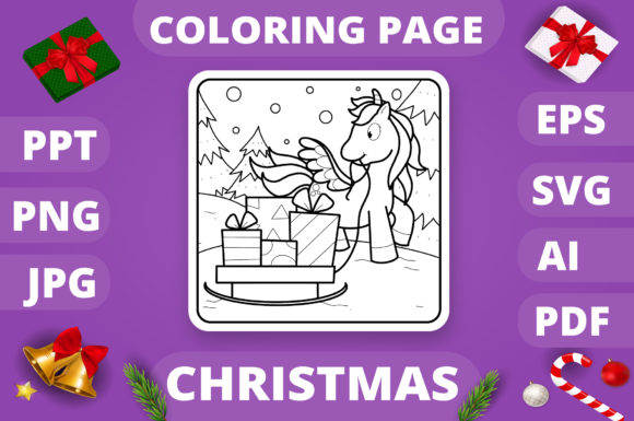 A Practical Review of Christmas Coloring Page Graphics for Digital Selling