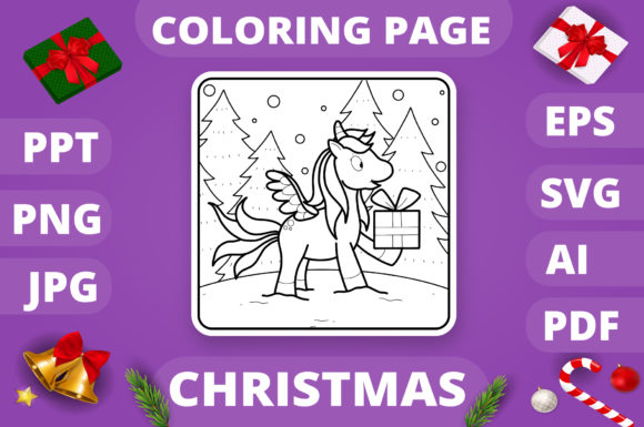 A Review of Christmas Coloring Page for Kids 21 V4 for Digital Sellers