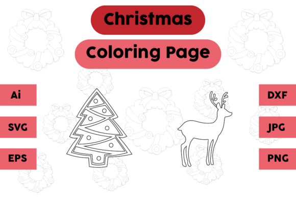 A Seasonal Design Asset: Crafting Brand Stories with Graphics and Coloring Pages