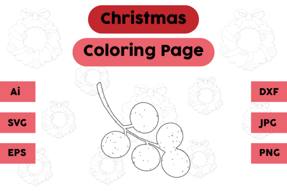 Fruitful Christmas Graphics for Festive Branding